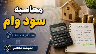 محاسبه سود وام بانکی ۱۴۰۵
