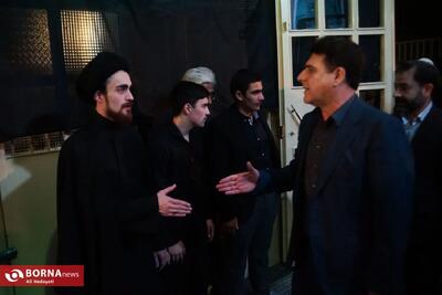 مراسم بزرگداشت والده همسر سید حسن خمینی