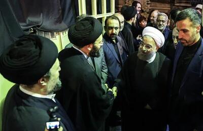 حضور حسن روحانی، خاتمی، سیدحسن خمینی، کروبی و موسوی خوئینیها در یک مراسم+ عکس
