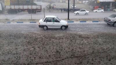 بارشهای رگباری و رعدوبرق در مناطق مختلف کشور