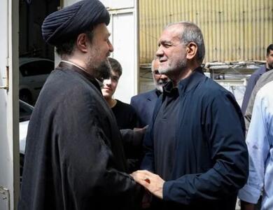 دیدار رئیسجمهور با آیتالله سید حسن خمینی
