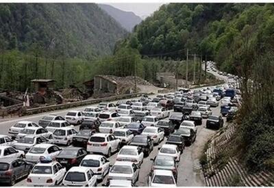 آخرین وضعیت جادههای کشور/ ترافیک سنگین در محور چالوس