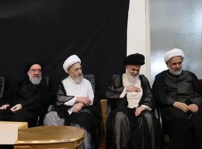  دیدارهای حسین طائب با مراجع و علمای قم + عکس
