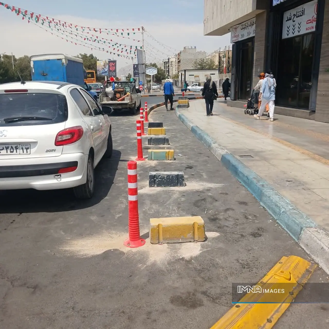  اقدامات ترافیکی منطقه ۱۲ اصفهان برای ساماندهی پارک موتورسیکلت‌ها