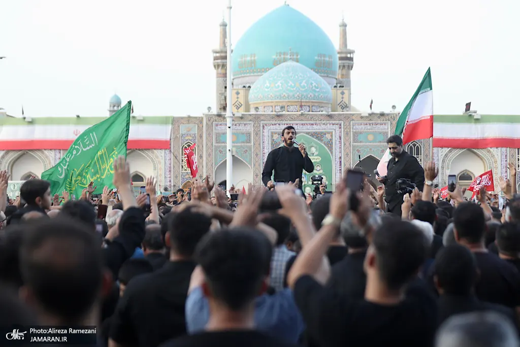  آیین چهار پایه خوانی در روز شهادت امام رضا (ع)