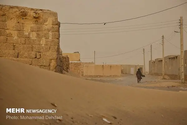 سرعت طوفان در زابل به ۱۱۵ کیلومتر بر ساعت رسید
