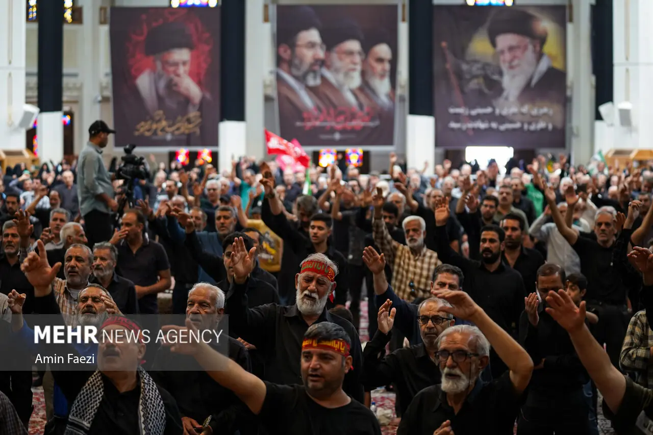  شور عزاداری ایرانشهری ها در روز شهادت امام رضا(ع)