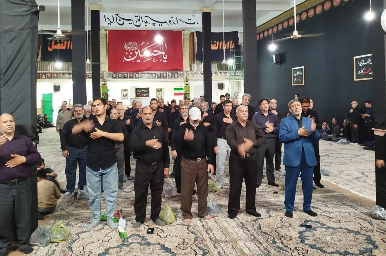  مراسم عزاداری روز شهادت امام رضا(ع) در بردسکن