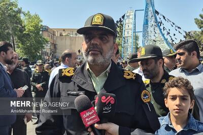  القاصی‌مهر: امنیت راهپیمایی جاماندگان طوس در شرق استان تهران تأمین شد