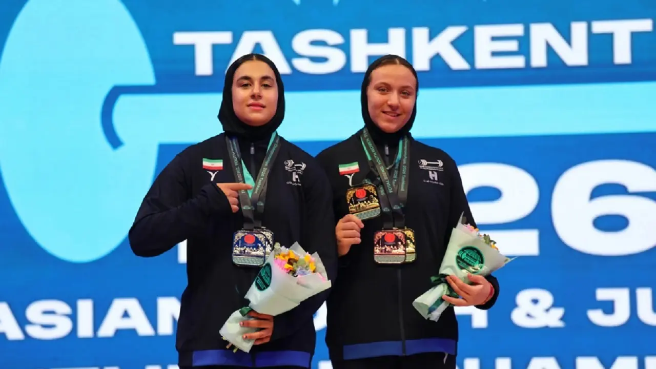 نایب قهرمانی دختران وزنهبردار ایرانی در آسیا برای نخستین بار در تاریخ/ پسران نیز در جایگاه دوم ایستادند - پارس فوتبال