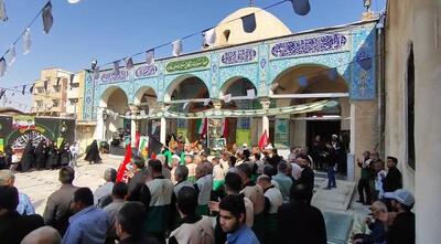  مراسم سوگواری شهادت آقا علی بن موسی الرضا(ع) در شهرکرد - پارس فوتبال