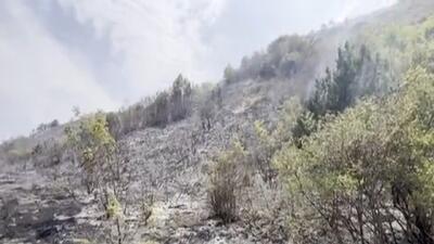  مهار حریق پارک ملی ارسباران