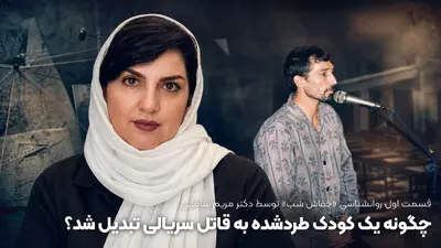 «خفاش شب» چگونه ساخته شد؟ / روایت دکتر مریم سامانی روانشناس بالینی از زخم های کودکی قاتل سریالی