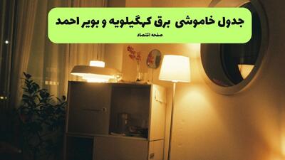  برنامه قطعی برق کهگیلویه و بویراحمد فردا جمعه ۲۳ مرداد اعلام شد