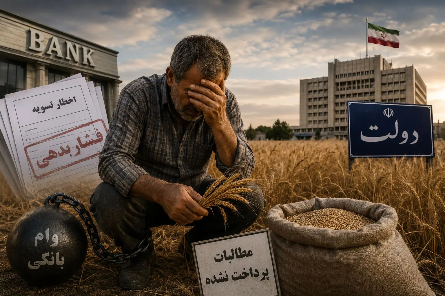 آخرین خبر از پرداخت مطالبات گندمکاران امروز ۲۲ مرداد