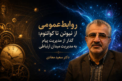  روابط‌عمومی از نیوتن تا کوانتوم؛ گذار از مدیریت پیام به مدیریت میدان ارتباطی - شارا