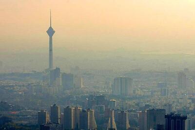 هوای تهران در مرز ناسالم برای گروههای حساس قرار گرفت