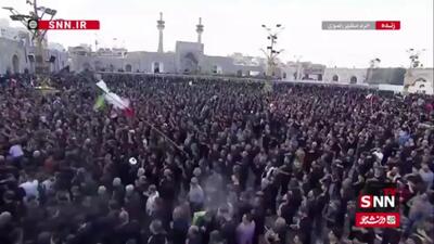  تصویر هوایی از سیل عظیم عاشقان اهل بیت (س) در حرم مطهر علی بن موسی الرضا(ع)