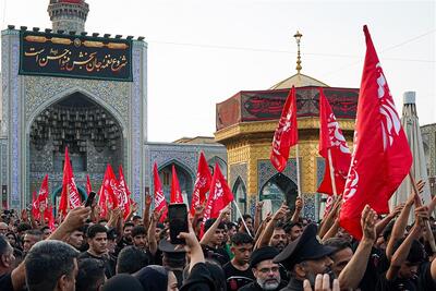  مشهد در سوگ امام مهربانی؛ رواق دارالذکر میزبان عاشقان آقای شهید ایران - تسنیم