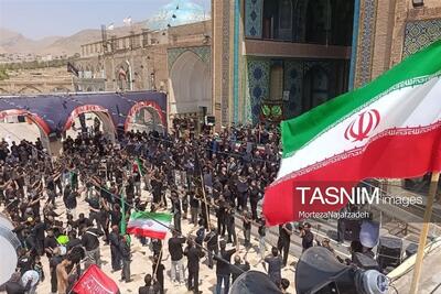 تجمع هیئات مذهبی کاشان در امامزاده علی بن باقر روزشهادت امام رضا تصویر - تسنیم