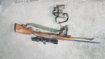 دستگیری یک گروه شکارچی متخلف پیش از اقدام به شکار در منطقه حفاظت شده مراکان