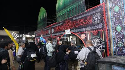 برپایی بیش از ۲۰۰ موکب در مسیر تردد زائران امام هشتم (ع)