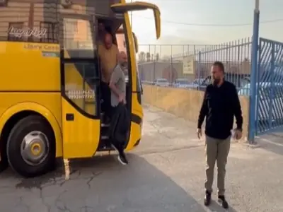  ورود دو تیم استقلال و مس به استادیوم شهر قدس