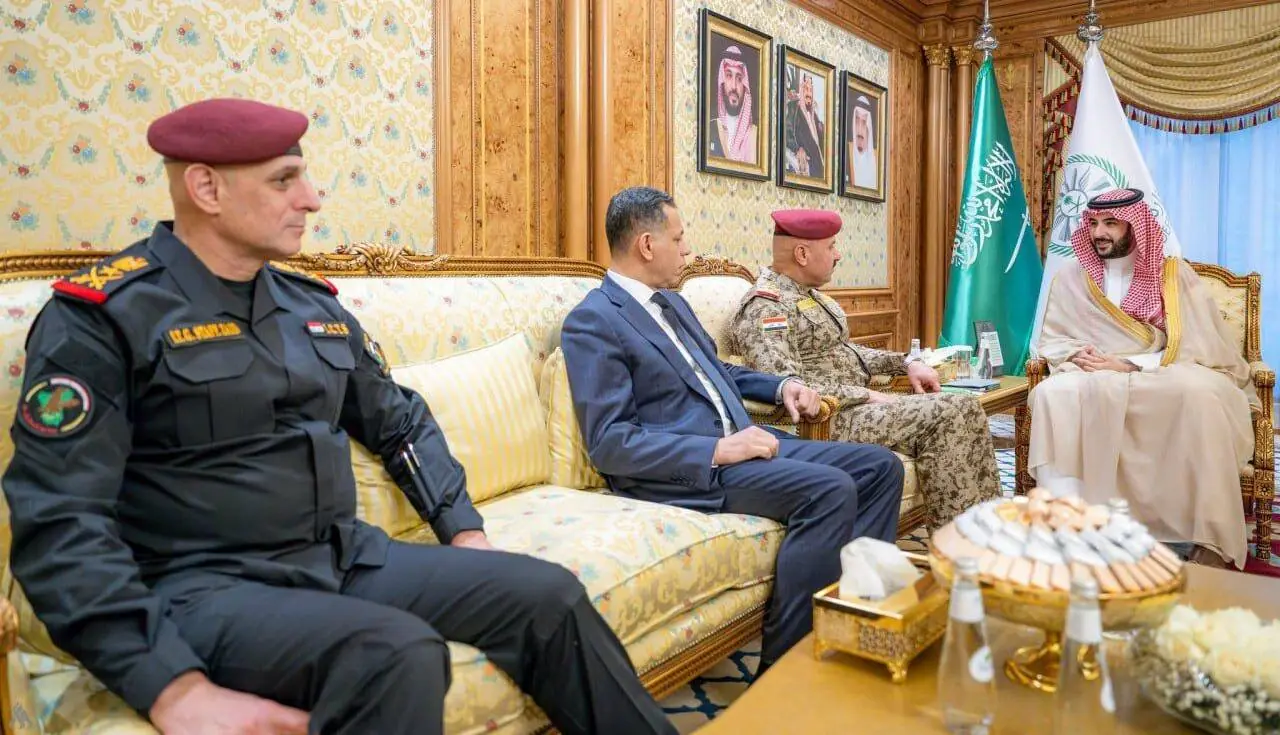 نشست مشترک مقامات امنیتی عراق و عربستان