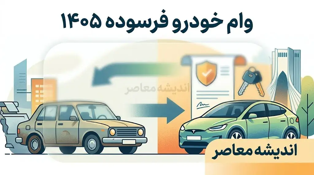 وام خودرو فرسوده ۱۴۰۵ | شرایط دریافت تسهیلات، مبلغ وام، ثبت نام و نحوه تعویض خودروی فرسوده