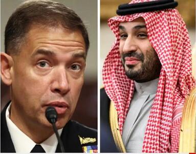  دیدار بردکوپر فرماندهی سنتکام با محمدبن سلمان در جده