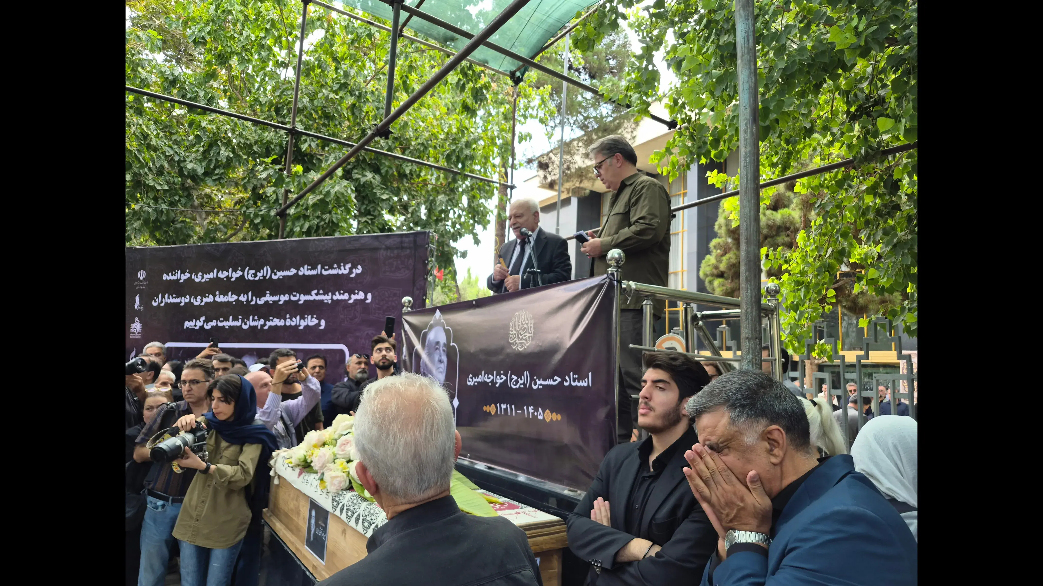 بدرقه «پهلوان آواز» به سوی خانه ابدی