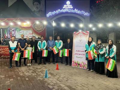برگزاری موکب پذیرایی سمن های جوانان هرمزگان در هفته تشکلها و مشارکتهای اجتماعی
