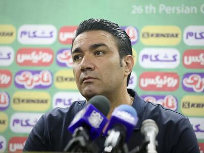  نکونام: این بازی ۳۰ درصد از توان تراکتور بود؛ تیم متعلق به هواداران است و برای خوشحالی آنان باید تلاش کنیم