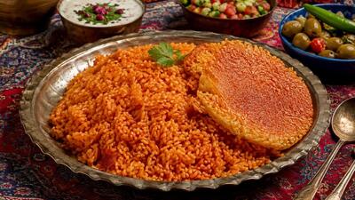کته گوجه شیرازی؛ غذای ساده و خوش رنگی که عطرش کل خانه را پر می کند!