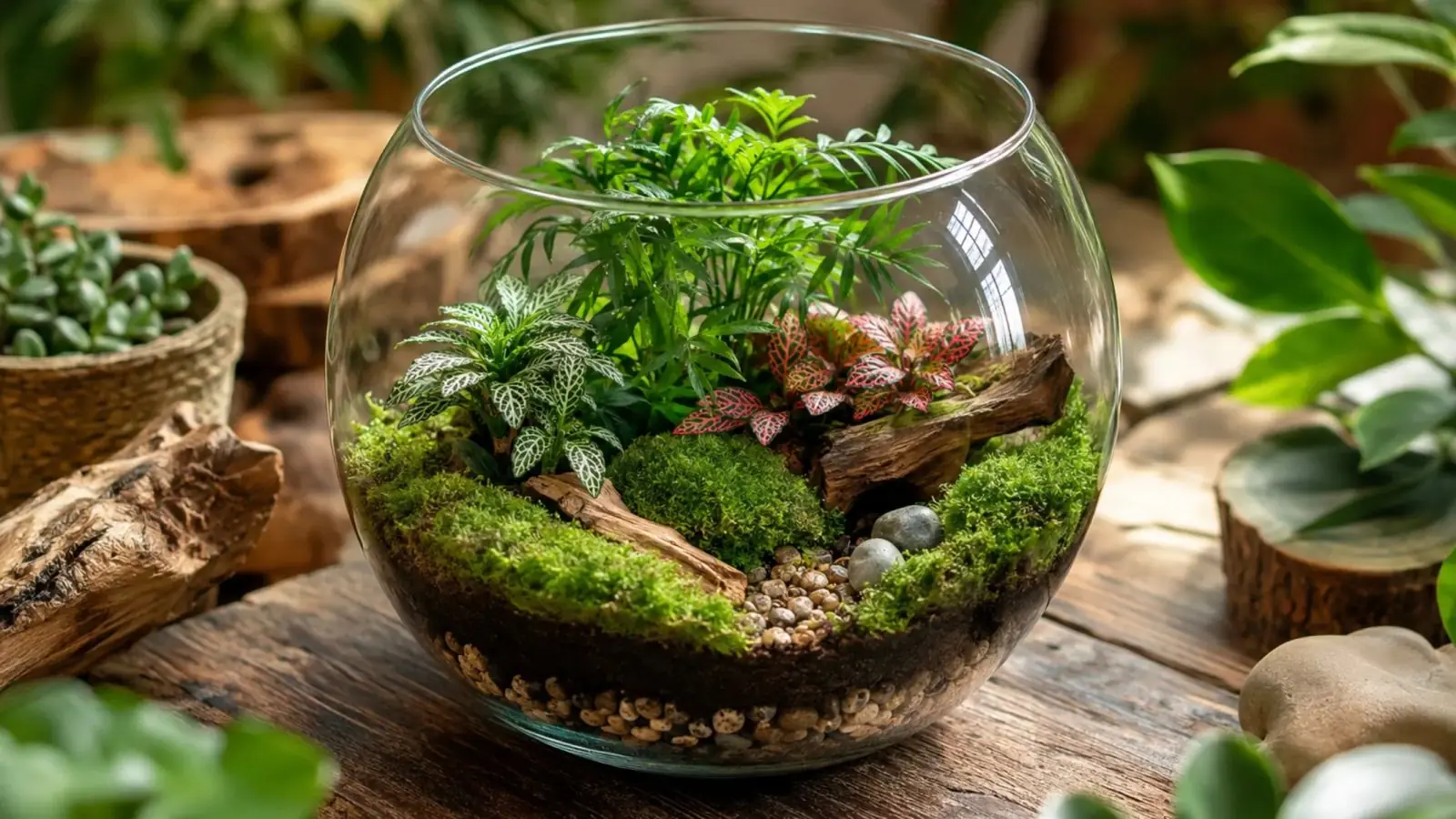 آموزش ساخت تراریوم؛ باغ شیشه ای کوچک و تماشایی در خانه