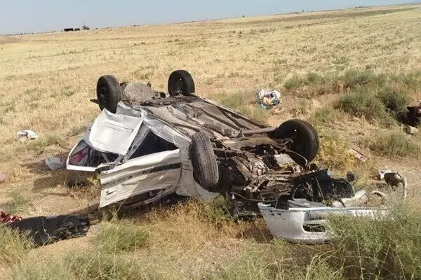 واژگونی مرگبار پژو پارس در دهدشت؛ یک نفر جان باخت