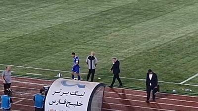 حواشی پس از سوت پایان بازی استقلال 4-0 مس شهر بابک