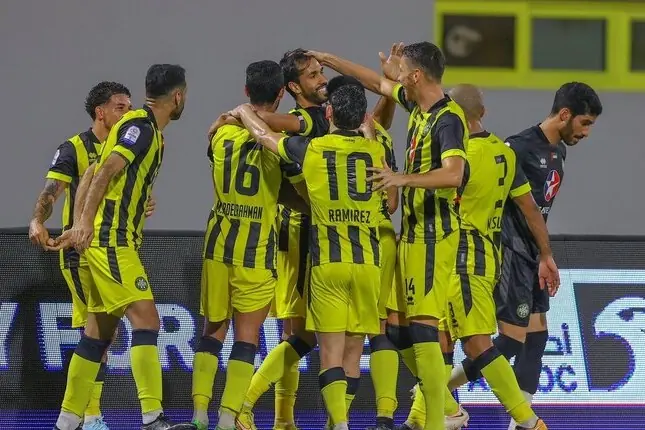  تساوی الاتحاد کلبا و النصر با گلزنی سامان قدوس