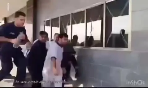  اولین لحظات حمله آمریکا به بیمارستان شهدای خلیج فارس + فیلم