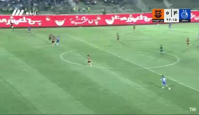  فیلم خلاصه بازی استقلال ۴ - مس شهربابک ۰