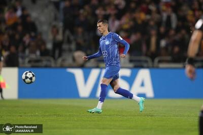 هفته اول لیگ برتر فوتبال| استقلال 1-0 مس شهر بابک ( پایان نیمه اول)+عکس