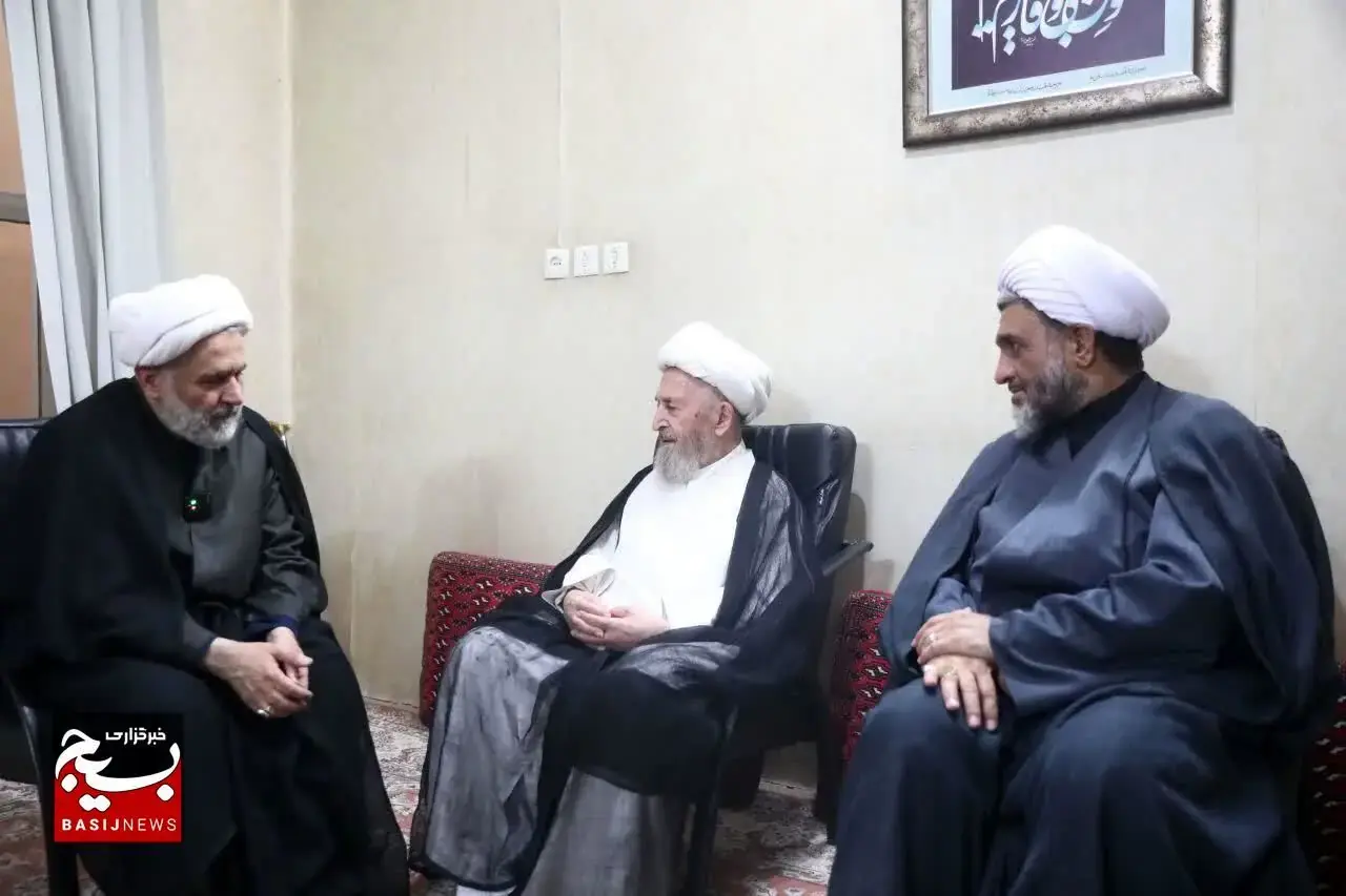 وقتی از «شجره طیبه» سخن گفته میشود/ گزارش سفر رئیس سازمان بسیج مستضعفین به قم و دیدار با مراجع و علما