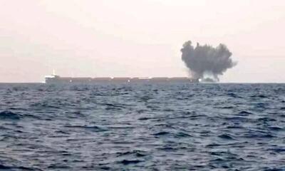  حمله پهپادی به یک نفتکش در تنگه هرمز