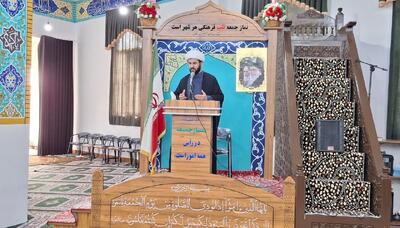  امام جمعه جعفرآباد بر پیگیری وعده آسفالت جاده اصلی تأکید کرد