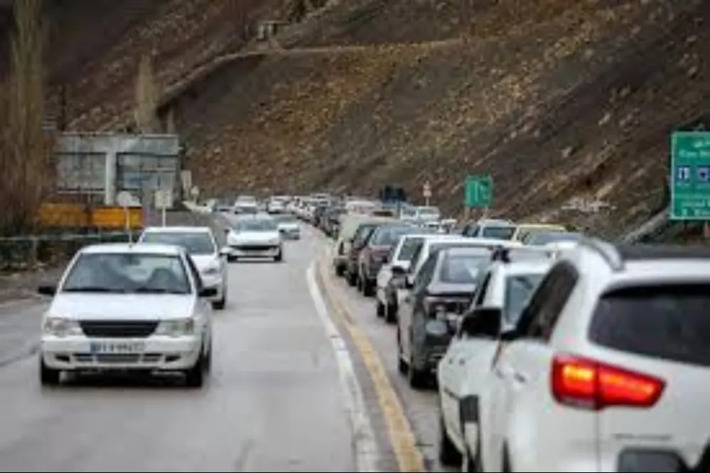 اعمال محدودیتهای ترافیکی در محور چالوس و آزادراه تهران-شمال