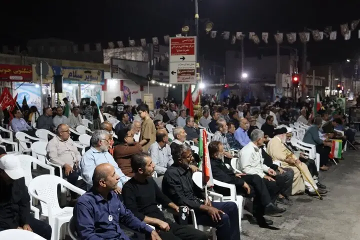  صدو شصت و ششمین شب اجتماع خیابانی مردم دیّر برگزار شد - پارس فوتبال