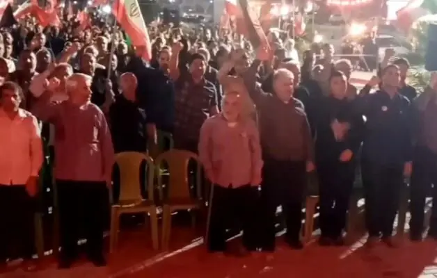  ۱۶۶ شب حماسه پرشور مردم آب پخش در گذرگاه مقاومت - پارس فوتبال