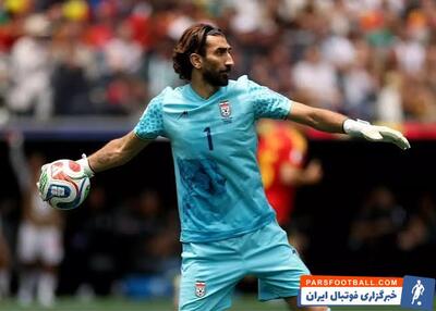 کلیپ صفحه فارسی AFC از مهار توپ های برتر بیرانوند در لیگ نخبگان آسیا
