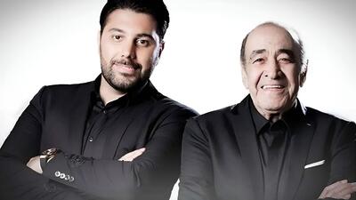  فیلم / گریه های احسان خواجه امیری در مراسم تشییع پدرش / همه حضار همراهی اش کردند
