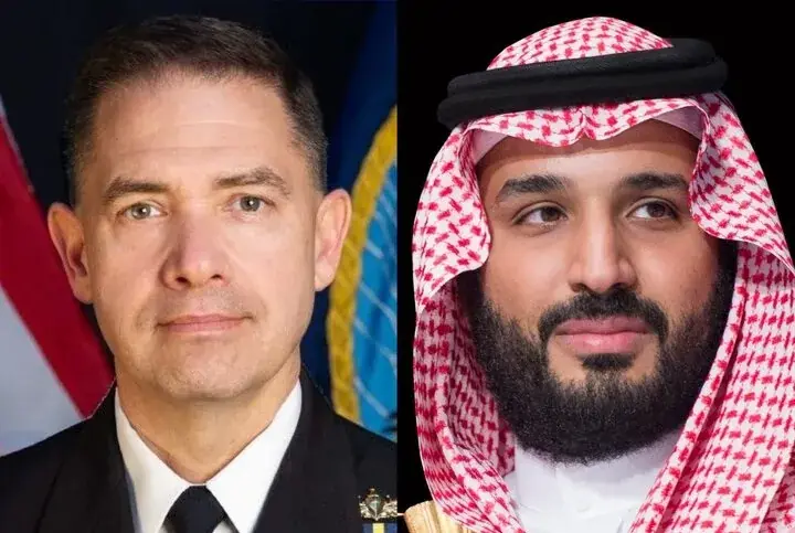 دیدار بنسلمان با فرمانده سنتکام